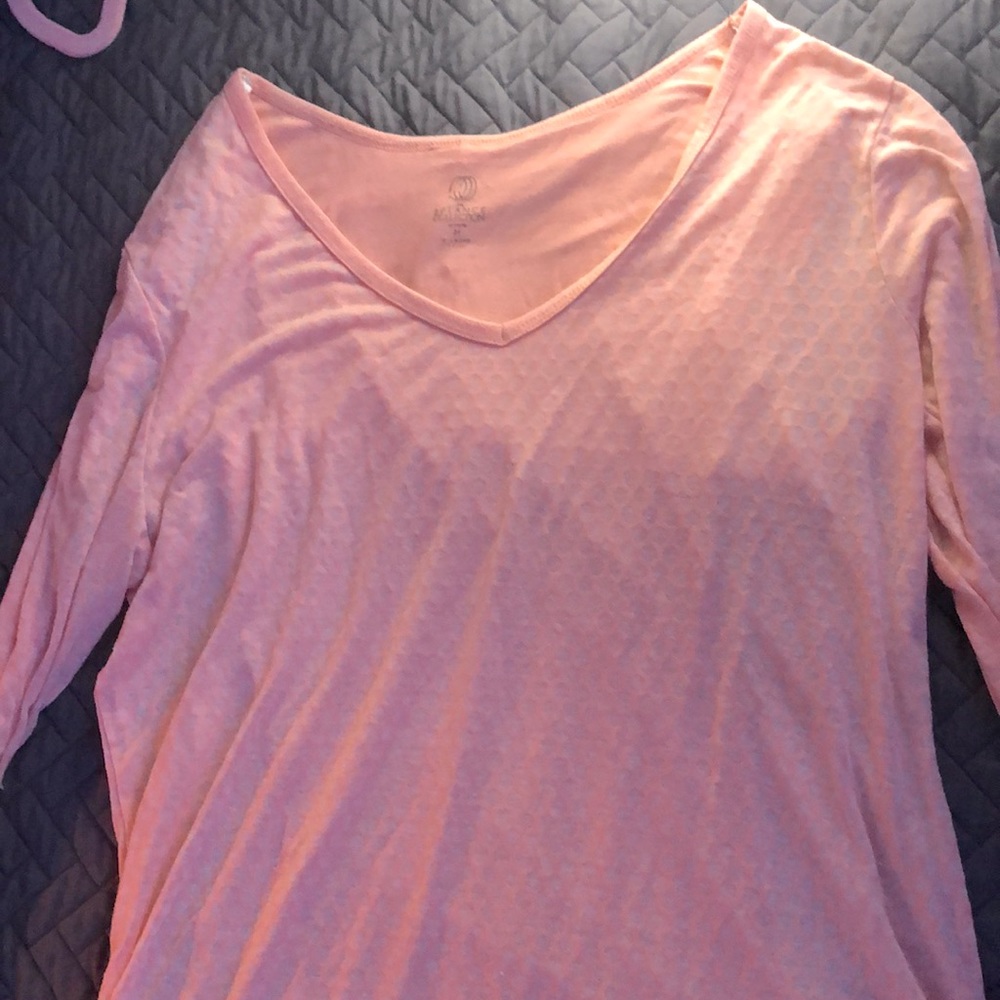Coral/Pink long sleeve shirt
